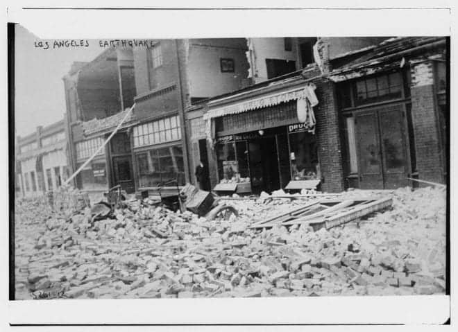 Los angeles, tierra de terremotos