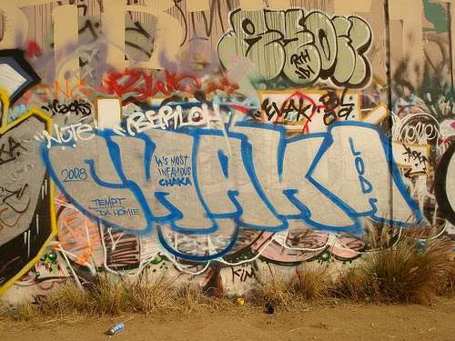 Chaka: vandalism and the art of graffiti