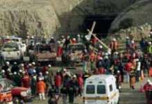 Mineros chilenos atrapados sin salida