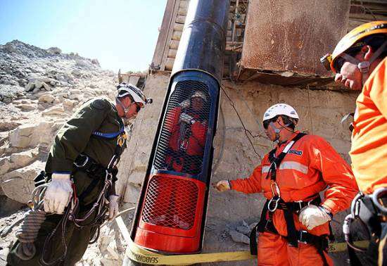 El circo-rescate de los mineros chilenos