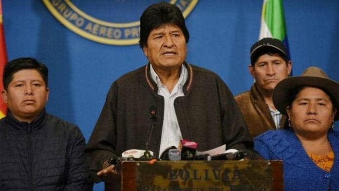 Evo morales renuncia: golpe en bolivia