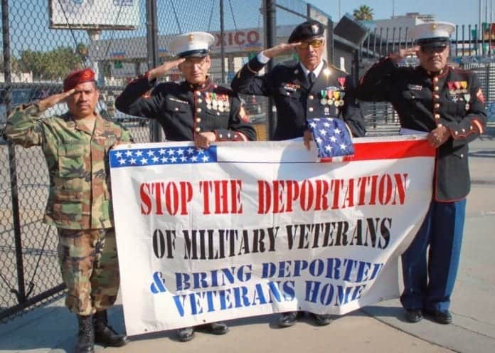 Veteranos deportados deben volver a sus casas