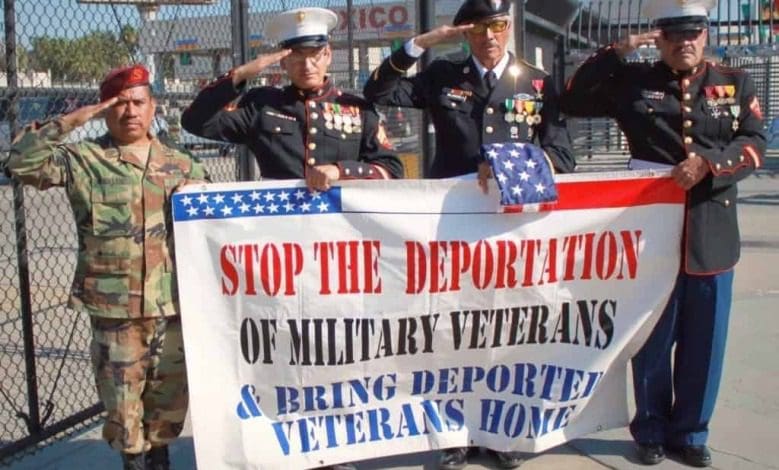 Veteranos deportados deben volver a sus casas