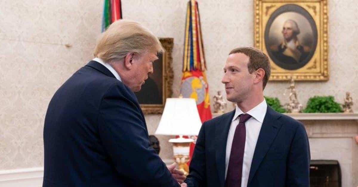 Trump y zuckerberg: el peligro de los medios sociales