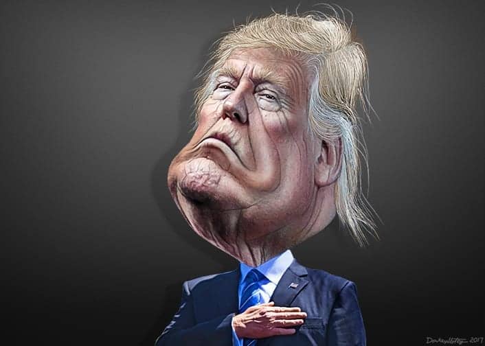 Donald Trump prepara caótico escenario electoral, poema de Oscar de Pablo