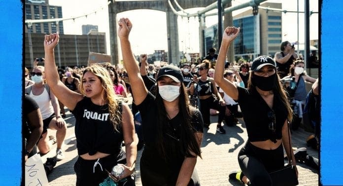 Manifestantes en Minneapolis: para cuando esto termine