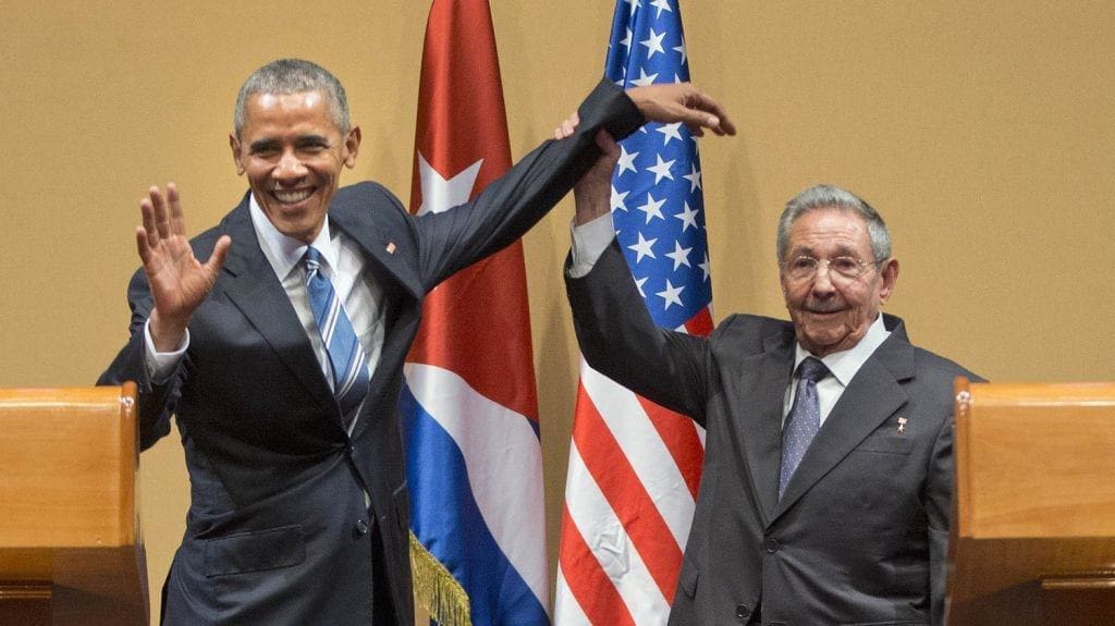 Desde Cuba, Obama y Raúl Castro