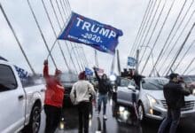 No dejan votar en paz: el bloqueo del puente Cuomo