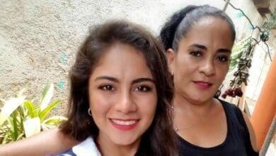 Yesenia y su madre Verlyn