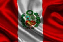 Bandera del Peru Pedro Castillo