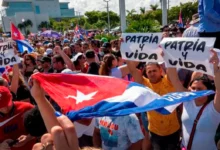 Disturbios en Cuba