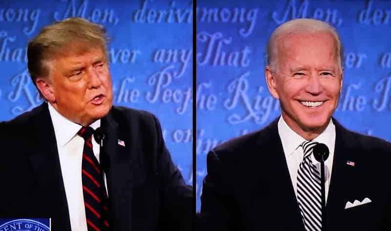 Biden y Trump