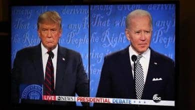 entre Biden y Trump