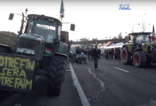 Protestas de agricultores en Europa