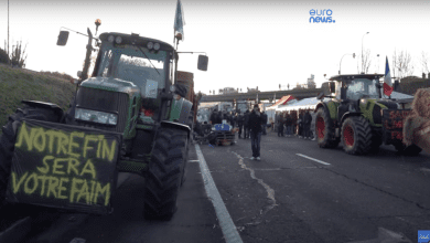 Protestas de agricultores en Europa