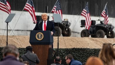 Biden y Trump en la frontera